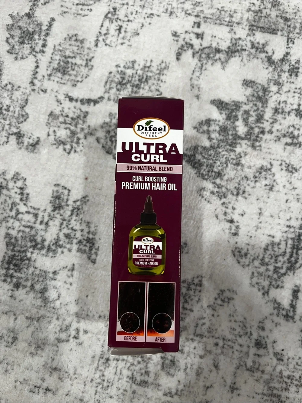 Hair curl oil